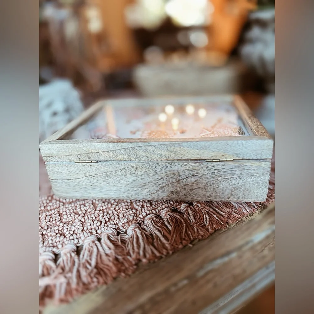 Jewelry Keepsake Wooden Box